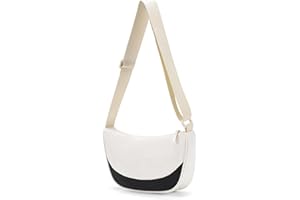 GOEWY Crescent Crossbody Bag for Women Lightweight Small Nylon Sling Bag with Adjustable Strap