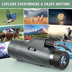 12x56 High Power Monocular Telescope with