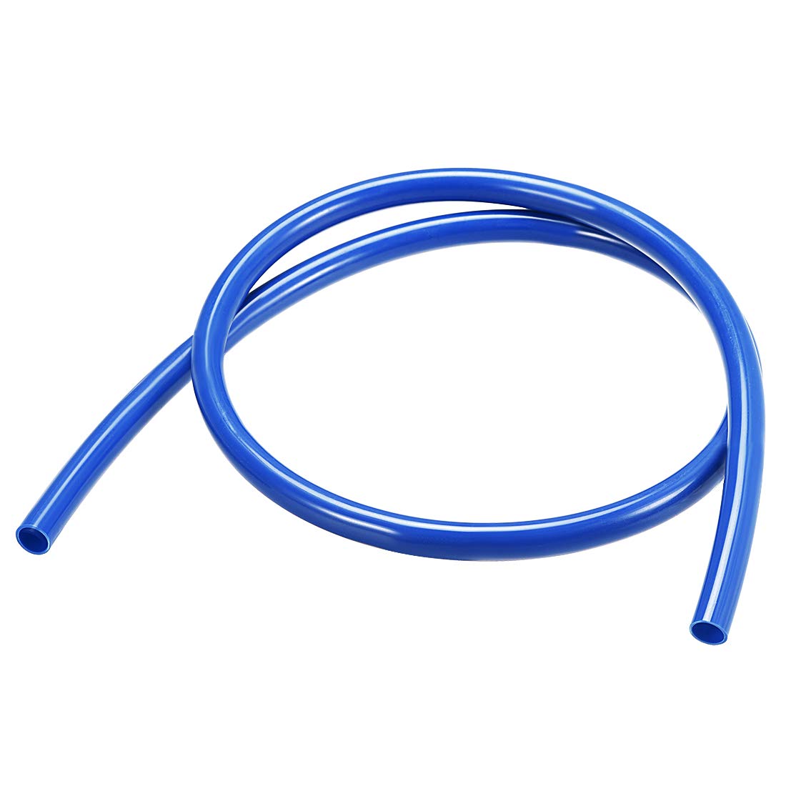sourcing map Nylon Line Hose Tube, 10mm(0.39") ID x 12mm(0.47") OD 1m PA12 Nylon Tube for Air Line Brake Fluid Transfer Blue