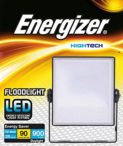Energizer LED Floodlight, Aluminium, White