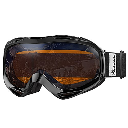 OutdoorMaster OTG Ski Goggles Over Glasses Ski/Snowboard Goggles for