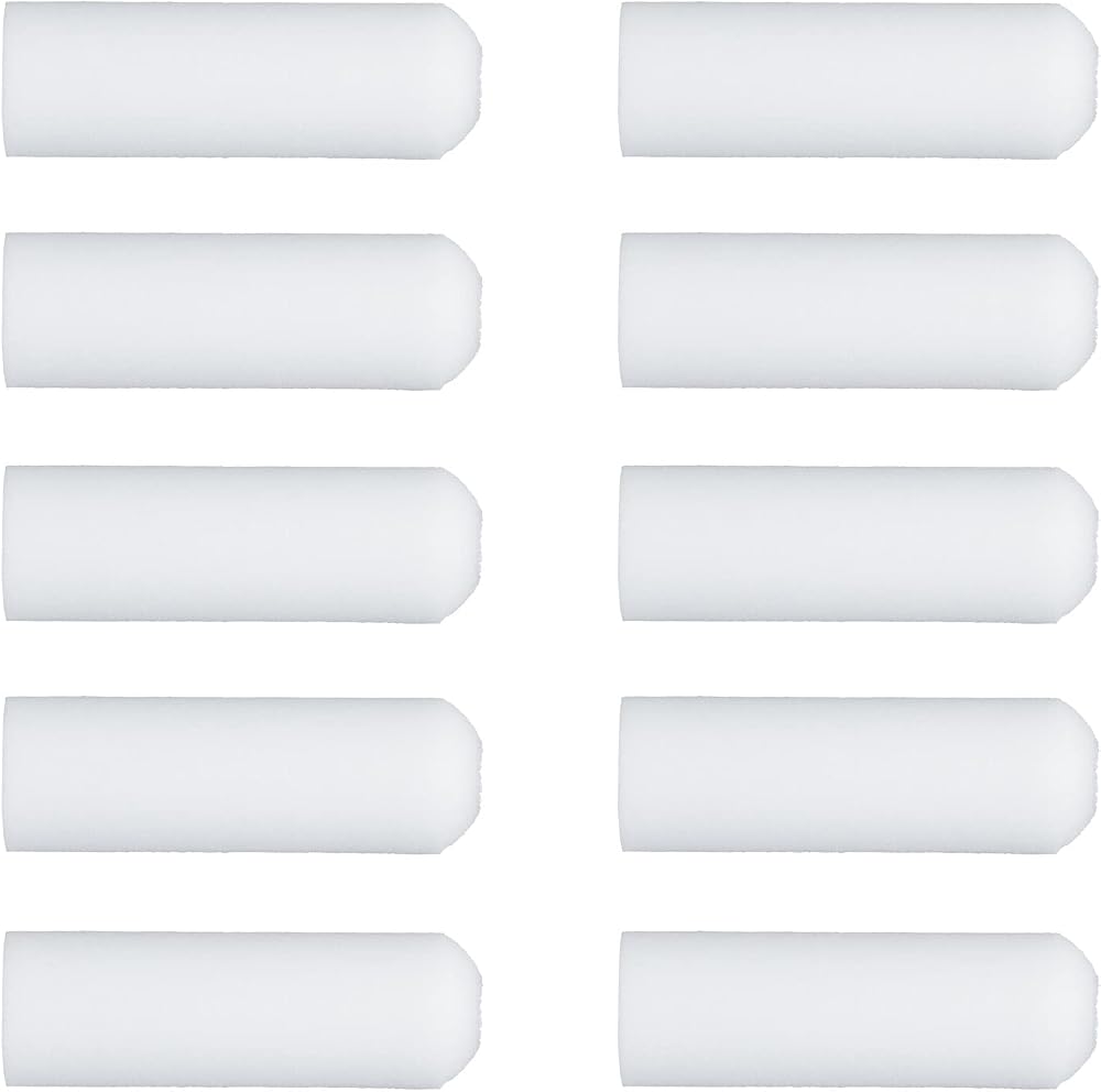 Harris Seriously Good Woodwork Gloss Mini Roller Sleeves 4" 10 Pack