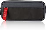YONZONE Pencil Case Large Capacity 3 Compartments Grey High Storage Organizer view 3