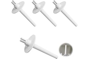 VILPKWMP 4 Pcs Sewing Machine Spool Pin Thread Holder, Plastic Replacement Bobbin Pin for Twin Needle or Handheld Use, Compatible with Brother Sewing Machine Parts, Ideal Thread Holder for Home Machines
