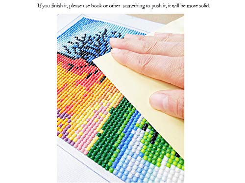 WISREMT DIY Diamond Painting Kit Full Drill Embroidery Cross Stitch Arts Craft Canvas Wall Home Decor Craft for Adults or Kids 30x40CM (Blue Peacock, 11.8\