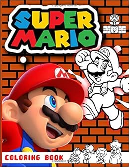 Super Mario Bros Coloring Books For Adult Activity Book Series