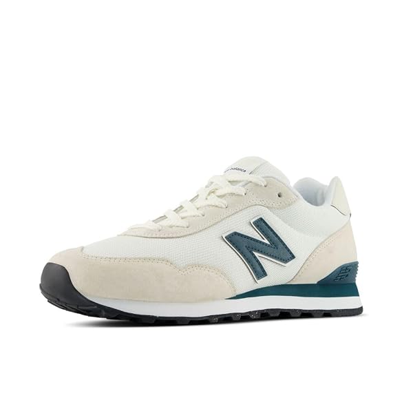 NEW BALANCE MEN’S 515 V3 SNEAKER, SEA SALT/MEDUSA GREEN, 10