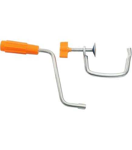 Hohopeti 2 Stuks Pasta Machine Handle Clip Duurzame Roestvrijstalen