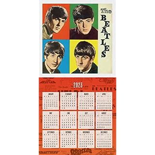 The Beatles Square Calendar - Les Beatles, Paul McCartney, John Lennon, RIngo Starr, George Harrison The Beatles Square Calendar – Image 2