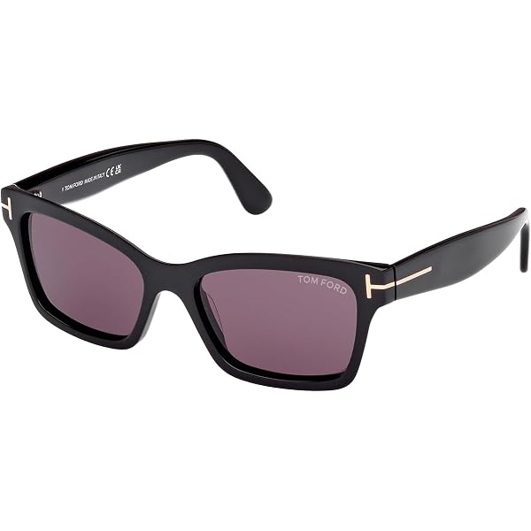 Amazon.com: Tom Ford TONI FT 1111 Shiny Black/Grey 55/16/140  display picture 2