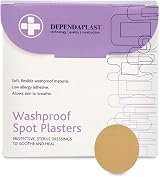 Reliance Medical Dependaplast Washproof Spot Plasters 100 x 2.2cm view 1