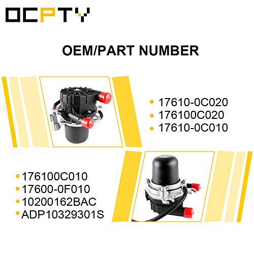 OCPTY Secondary Air Injection Pump 176100C020 Replacement for Toyota