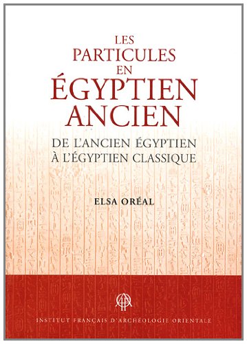Les  particules en égyptien ancien