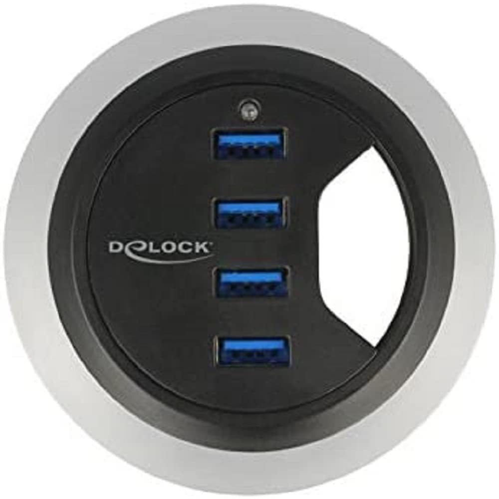 USB-HUB 62868 Delock 4-Port USB3.0 Desktop mounting