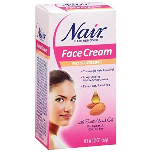 Moisturizing Face Cream For Upper Lip Chin And Fac Nair 2 oz, Pack of 3