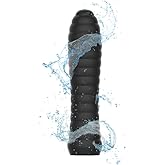 Mini Upgraded Rechargeable Handheld Waterproof Back Massager,Electric Portable Massager for Back Neck Shoulder Body,Black