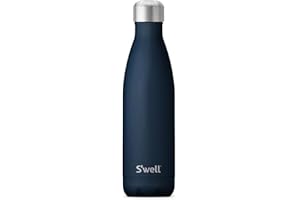 S'well Vacuum Insulated Stainless Steel Water Bottle, 17 Oz/ 500 Ml, Azurite