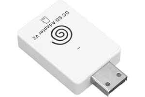 Focket Professional Dreamcast Memory Card Adapter LED Status Indicator for V4.0 Compatible with All Dreamcast Hosts in All Ar