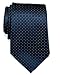 Retreez Check Textured Woven Microfiber Men's Tie - Various Colors