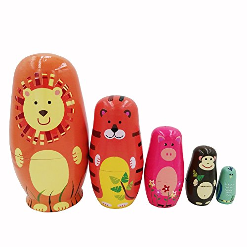 4 Echodo+Handmade+Nesting+Authentic+Matryoshka