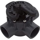 Pentair Diverter Valve, 2" Spigot x 1-1/2" Slip, 3 Way