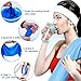 Ranipobo 3 Pack Multi Function Sports Exercise Gym Sweat Cool Towel Summer Ice Cold Cooling Neck Headband Scarf Towels 35.4 x 14.4 inch