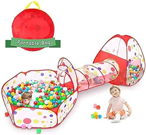 Mumoo Bear 3Pcs/Set Tent Lodge Foldable Pool-Tube-Teepee baby Play