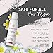Kerotin Silk Serum - Heat Protectant Serum for Smooth, Frizz-Free Hair & Lasting Shine with Moisturizing Meadowfoam Seed Oil - Defines curls and protects straightening, Free of Parabens - 3.3 Fl Oz