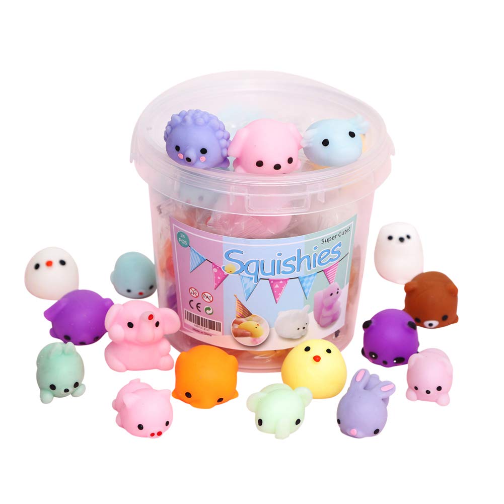 Squishies Squishy Toy 24pcs Party Favors for Kids Mochi Squishy Toy mo | amzdealz