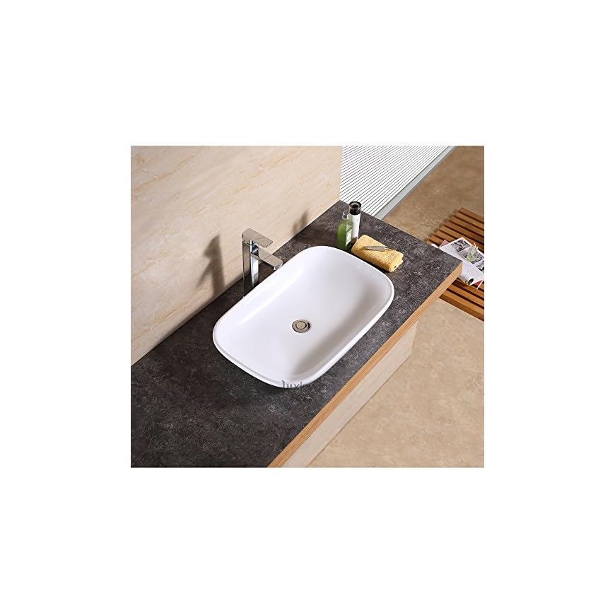 Luxier CS022 Bathroom Porcelain Ceramic Vessel Vanity Sink Art Basin LAVORIST
