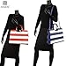 Women's Handbags and Purses Ladies Tote Shoulder Bags Satchel Top Handle Work Bags Briefcase with Matching Wallet