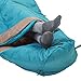 Kelty Women's Tuck EX 20 Degree Sleeping Bag, Deep Lake/Tropical Green