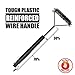 Alpha Grillers BBQ Grill Brush. Stainless Steel Bristles, 18 Inch Long Tools. Best Cleaner for A Weber Barbecue