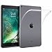 EasyAcc Case for iPad 9.7 2018/2017, Flexible Soft TPU Crystal Clear Case Shockproof Anti Slip Back Protector Case Compatible for iPad 9.7 2018/2017 -Transparent