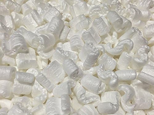 Supplyhut White Anti-Static Loose Fill Packing Shipping Peanuts 4 Cubic Feet