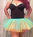 Dancina Rainbow Tutu 5 Layer 80s Women Skirt 10