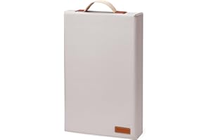 HappyPicnic Waterproof Garden Kneeling Pad - 2" Thick Soft Foam Kneeling Mat for Gardeners with Handle & Removable Cover, Knee Support for Bathing, Grey