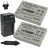 Wasabi Power Battery (2-Pack) and Charger for Canon NB-5L and Canon PowerShot S100, S110, SD700 IS, SD790 IS, SD800 IS, SD850 IS, SD870 IS, SD880 IS, SD890 IS, SD900 IS, SD950 IS, SD970 IS, SD990 IS, SX200 IS, SX210 IS, SX220 IS, SX230 HS