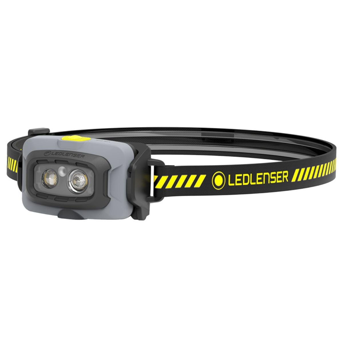 Ledlenser HF4R Work Rechargeable 500 Lumen Head Torch - 80 CRI, Focusable spot to flood Light, Waterproof, Front Red Light and Helmet Mounting Option, Bright, Versatile Headlamp for Work and Adventure