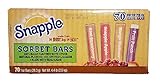 Snapple Sorbet Bars 70 Pack