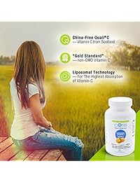 Optimizado Liposomal Vitamin C 1000 mg softgels | china-free | Scottish "Quali-C Ascorbic Acid | alta...
