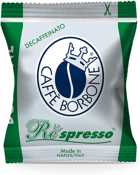 Respresso Dek, entkoffeinierte Kaffeemischung - 100 Kapseln - kompatibel mit Nespresso Haushalts-Espressomaschinen