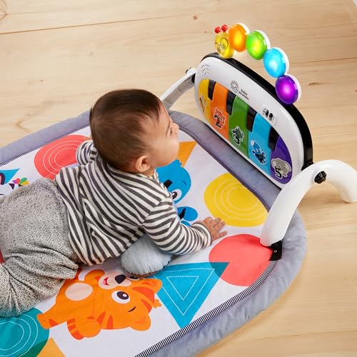 BABY EINSTEIN 4-IN-1 KICKIN’ TUNES MUSIC AND LANGUAGE PLAY GYM AND PIANO TUMMY TIME ACTIVITY MAT