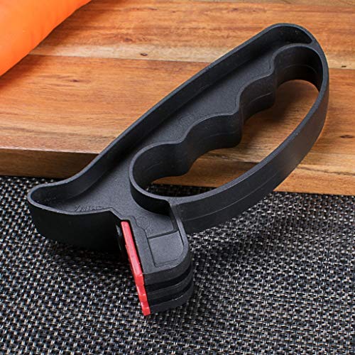 Ranoff 2 in 1 Handy Professional Handheld Scissors Sharpener Tool (Black)