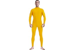 ATHX Men's and Women's Bodysuit Costume One Piece Unitard Halloween Spandex Skin Suit Cosplay Stretchy Full Body Zentai Suit