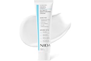 NIDA Youthful Formula™ Ultimate Moisturizing Cream | Centella Asiatica, Niacinamide, Hyaluronic Acid, Collagen | Wrinkles, Fine Lines, Dark Spots, Dry Skin, Redness | 3.38 fl. oz., 100ml (New Formula)