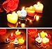 ALIMITOPIA Valentine Candles,Romantic Love Heart-Shaped Smokeless Sweet Scented Candles for Candlelight Dinner Valentine's Day Wedding Birthday Christmas Party Home Decoration Gift(Red,20pcs)