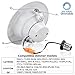 TORCHSTAR 4 Inch Gimbal LED Recessed Lighting with Junction-Box, 12W (90W Eqv.) Dimmable Downlight, 950lm, ETL & Energy Star Listed, CRI 90+, 5000K Daylight, 5 Years Warranty, Pack of 12