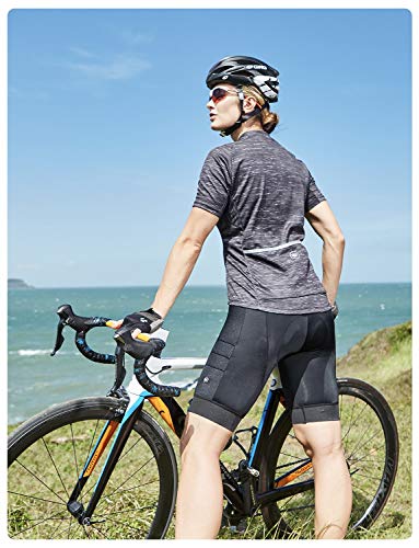 RION Women's Bike Padded Shorts Cycling Pants Bicycle Tights