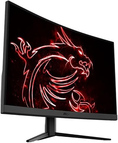 MSI G32CQ4 E2 31.5" WQHD 1500R Curved VA Gaming Monitor 170Hz 1ms Adaptive Sync
